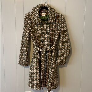 Available Belted Dress Coat Size Medium